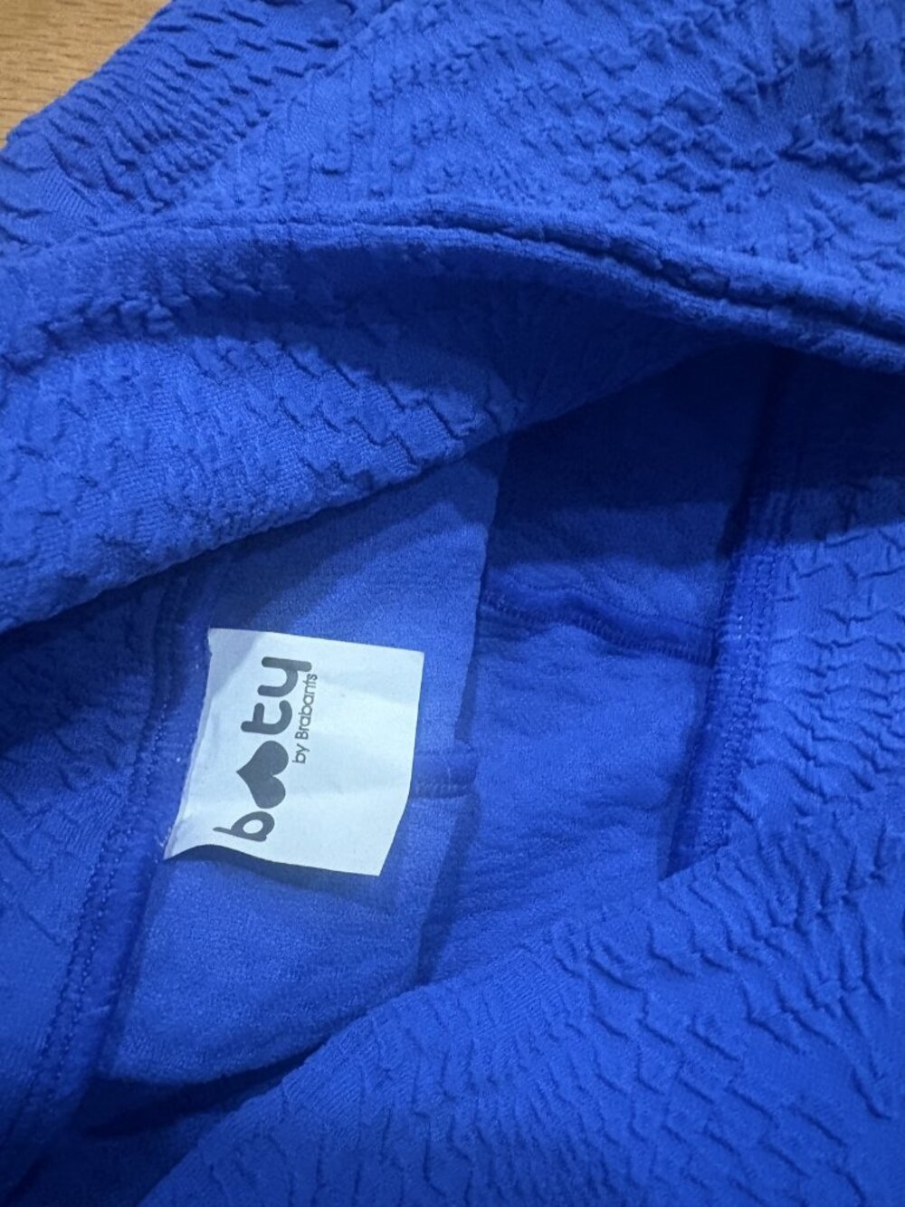 Booty by brabrants Size ONE SIZE Textured High-Waisted Athletic Leggings - Picture 5 of 5